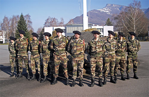 Cérémonie 11 novembre - Réserve 13 Bataillon Chasseurs Alpin